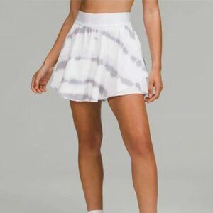 Lululemon - Court Rival HR Skirt Long Size 10 Transverse Lilac Multi NWT